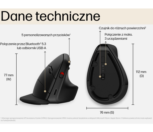 HP 920 Ergo Vertical - 1505018 - zdjęcie 11